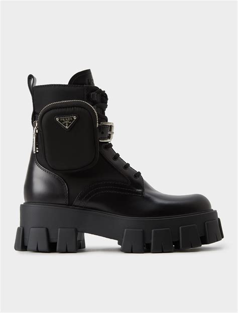 prada hiking boots for sale|prada combat boots with pouches.